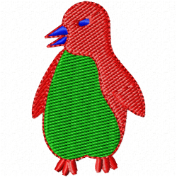 Pinguins Embroidery Design 11